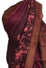 Pure Multi Shade Floral Tussar Silk Saree
